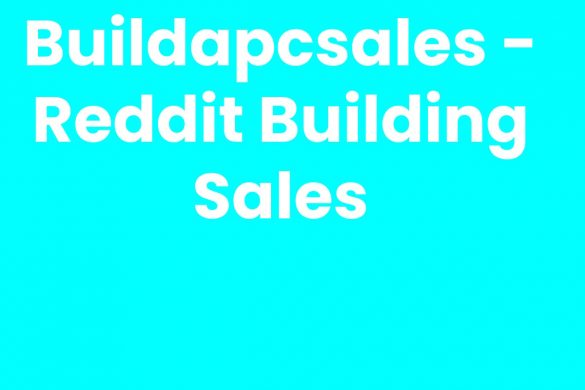 Buildapcsales - Reddit Building Sales