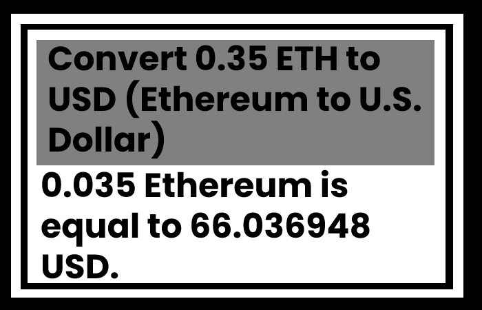0.035 Ethereum is equal to 66.036948 USD.