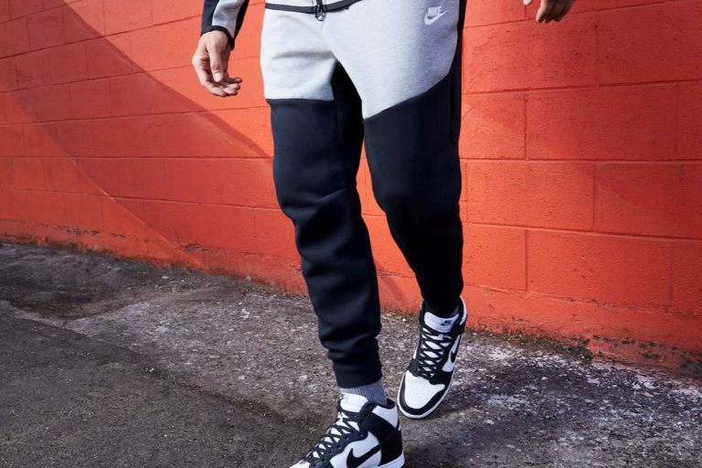 mens tech fleece black